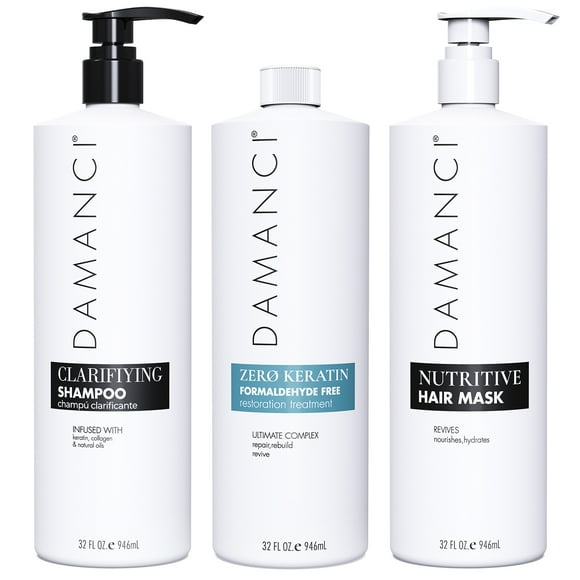 DAMANCI ZerØ Kit de Revivification de la Kératine 32 Oz