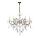 thumbnail image 1 of Candil De Cristal Cortado De Lujo Maria Teresa Gamalux MA THERESA RG5006-6Lgd, 1 of 2