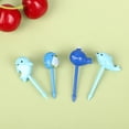 thumbnail image 4 of 8pcs/set Cute Dolphin Fruit Fork Kids Snack Dessert Decoration Forks Toothpick Lunch Salad Decoration Cake Picks, 4 of 19