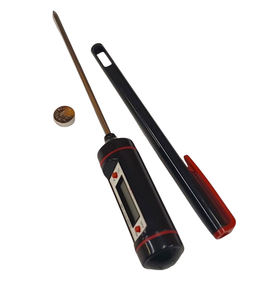 Digital Thermometer with Stainless Steel Sensorprobe, WT-1
