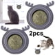 thumbnail image 5 of Pelotas Hierba Gatera Plástico Juguete para Cabeza Perro Suministros (gris Claro) 2 Uds., 5 of 8