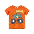 thumbnail image 5 of Enfants Doodle Voiture Imprimé T-shirt Manches Courtes Col Rond Pull Mode Garçons Top, 5 of 5