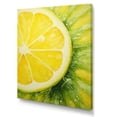 thumbnail image 2 of Designart "Zesty Lemon Zenith I" Fruits Canvas Prints, 2 of 7