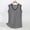 Silver, variant on Stripes Tank Top for women's Sleeveless T-Shirt Crew Neck Summer Striped Vest White XL(XL)