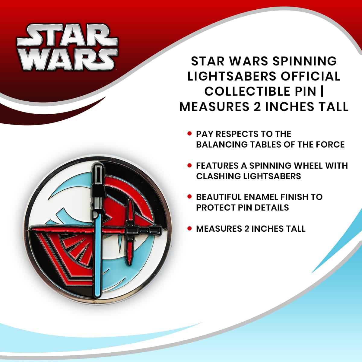 Disney Star Wars Rise Of Skywalker D-O Droid Spinner Pin 