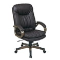 thumbnail image 1 of Executive Bonded Leather Office Chair in Espresso, 1 of 4
