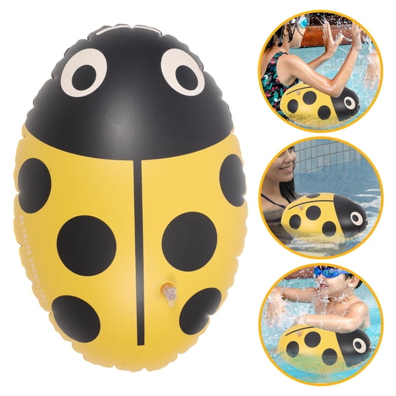 BESTYASH Yellow PVC Pool Buoy Swim Training Safety Aid for Beginner Swimmers 1 Piece
