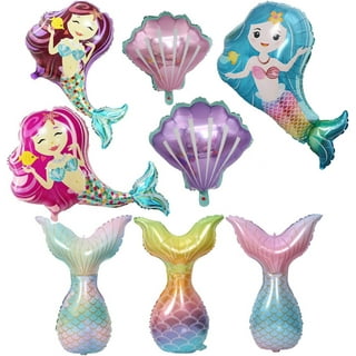 YANSION 5 Pack Mini Under The Sea Animal Balloons Cartoon Fish