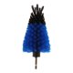 thumbnail image 3 of Accesorio de cepillo para limpieza de ruedas de coche con punta de bola de 5 pulgadas para asiento de baño Azul, 3 of 8