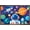 Bronze Framed Version, variant on Science - Space Planets And Astronaut Wall Poster, 22.375" x 34" Framed