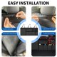 thumbnail image 4 of Organizador de maletero de coche, organizador colgante de asiento trasero con bolsillos de almacenamiento para SUV, camión, furgoneta, organización plegable para accesorios de coche (negro, 43, 4 of 7