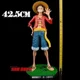 thumbnail image 1 of Sombrero de paja de una pieza, sombrero de 42,5 cm, Monkey D. Figuras de Anime de Luffy Gk, grandes, Smiley, modelo de estatua, adorno, regalos decorativos, juguete, 1/4, 1 of 6