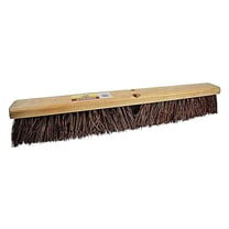 Janico Bristles Outdoor Surface Push Broom with Palmyra Bristles (36 Inch)