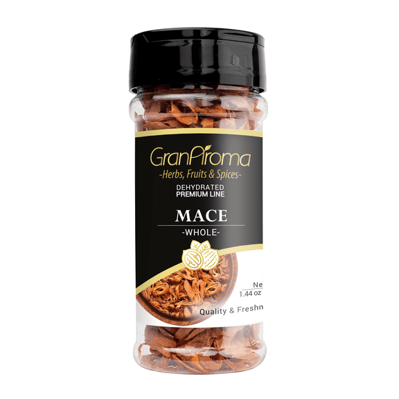 GranAroma Whole Mace, Warm & Aromatic Spice, Use in Curries, Baked Goods, and Desserts 1.44 Ounce