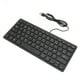 thumbnail image 1 of Teclado de Idioma Bilingüe, Teclado Con Cable USB de 78 Teclas Teclado Ultrafino Teclado Compacto para Usuarios Bilingües en Inglés, 1 of 7