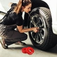 thumbnail image 1 of BESTYASH 2Pcs Vehicle Shock Absorber Red Coil Spring Buffer Cushions Lightweight Design, 1 of 6