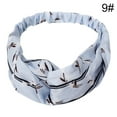 thumbnail image 2 of Turban pour Femmes Bandeau Respirant Absorbant Floral Bandeau de Course, 2 of 10