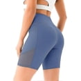 thumbnail image 1 of High Waisted Mesh Shorts For Women With Deep Pockets Women's Out Biker Shorts, 1 of 4