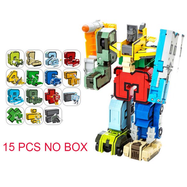 Figura de Acción de Transformación de Robots GUDI, Modelo de Coche Deformable, Números y Letras del Alfabeto, Matemáticas Educativas, Juguetes para Niños