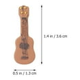thumbnail image 4 of 6Pcs Fake Mini Guitar Model Small Guitar Doll House Decor Prop Photo Decor, 4 of 6