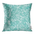 thumbnail image 1 of BSDHOME Blue Victorian Vintage Brown Baroque Pattern Damask Pillow Case 18x18 Inches Pillowcase, 1 of 1