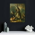thumbnail image 5 of Awypu  Easter Rabbits Wall Art Bunny Extra Large Framed Wall Art Painting Hello Spring Art Frames for Wall Spring Botanical Bunnies Picture Framed Vintage Canvas Poster Gift for Kid Playroom, 5 of 5