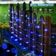 thumbnail image 5 of Cadena de luces JMEXSUSS 200 LED azules, 20 m, resistentes al agua, 8 modos, 5 of 7