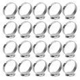 thumbnail image 1 of Adjustable Flat Ring Base,20Pcs Flat Ring Base Stainless Steel Flat Ring Base DIY Material Custom Engineered, 1 of 5