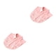 thumbnail image 2 of Qarigey Mujeres diseño simple cuello falso niñas moda formal falso media camisa decorativa desmontable solapa ropa decoración punto rosa 2piezas, 2 of 6