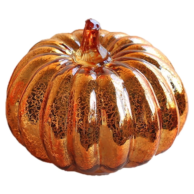 Luz de Calabaza de Halloween Sunnimix Lámpara de Calabaza de Halloween Dorado