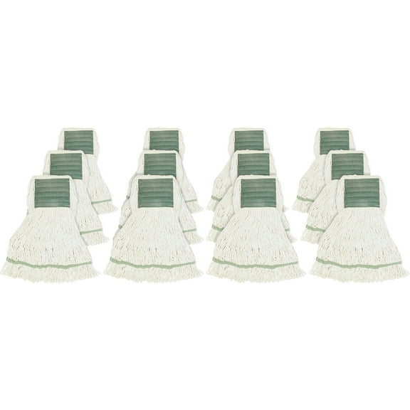 Genuine Joe Synthetic Blend Medium Mophead - Synthetic Fiber