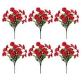 thumbnail image 1 of Tyidzon 6 Pcs Fleurs Artificielles d'Extérieur Réalistes et Matinales pour Déco et Arrangements d'Extérieur, 1 of 5