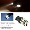 thumbnail image 1 of Aramox Car Back Up Light Bulbs, 10pcs T10 7020 10SMD Car LED  Reverse Instrument Panel Width Lamp Reading Light Bulbs For All Kinds Of 12V DC Vehicles, 1 of 8