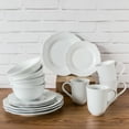 thumbnail image 6 of Better Homes & Gardens 16-Piece Carnaby Scalloped Porcelain Dinnerware Set, White, 6 of 8