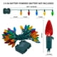 thumbnail image 4 of Guirnalda de luces navideñas Brightown C6 LED, 20 m, 60 LED, paquete de 2, 4 of 8