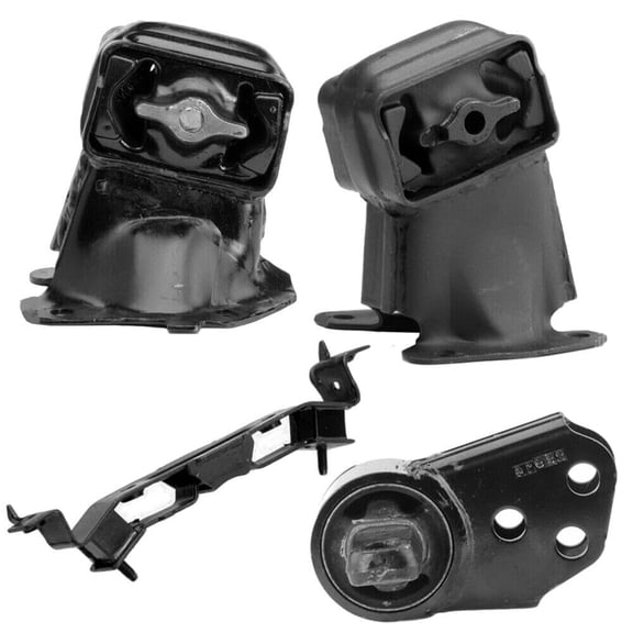 4M Auto Parts. Front Right, Front Left Engine Mounts & Rear Automatic Transmission Mount With Front Differential Mount 4PCS Set. Parts 3243 3277 3357 3257.