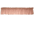 thumbnail image 3 of Solid Poplin Window Valance 58" Wide Peach, 3 of 3
