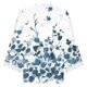 thumbnail image 5 of Mujeres Ocio Elegante Jersey Impreso Encaje Impresión Tres cuartos Manga Cuello en V Tops OAVQHLG3B Store lin121212, 5 of 5