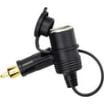 thumbnail image 4 of 12V-24V Hella(din) To Standard Cigarette Lighter Socket, Hella(Din) To Adapter, Cigarette Lighter Adapter, European Male Din Plug Cigarette Lighter Adapter, 4 of 5