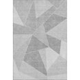 thumbnail image 2 of Addison Rugs Mayfield Washable Transitional Geometric Gray Rectangle Rug, 5' x 7'6", 2 of 6