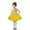 Yellow-03, variant on Avrntaa Girls Sunflower Tutu Dress Sleeveless Cute Tulle Princess Dress Performance Funny Clothes with Headwear Accessories