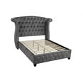 thumbnail image 3 of Sophia Queen 6 Pc Upholstery Bedroom Set Made With Wood in Gray, 3 of 16
