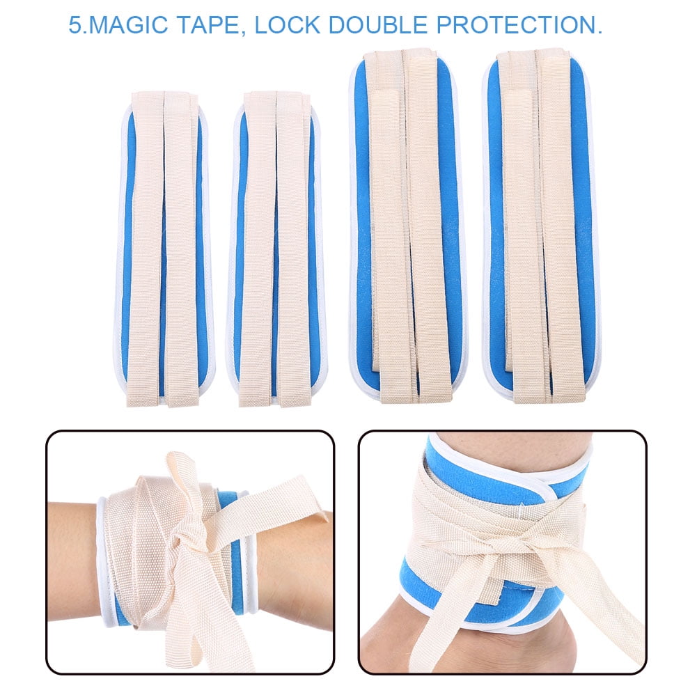 Tebru Bed Limb Holders,Limb Restraint,Medical Restraint Strap Patient