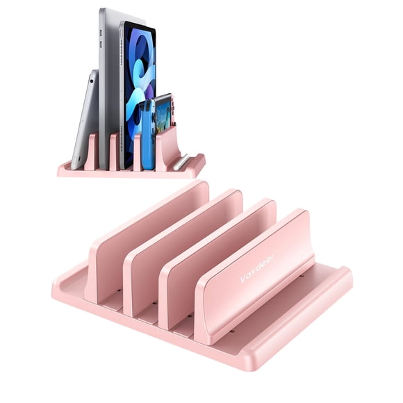 Soporte vertical para portátil Vaydeer de 3 ranuras para MacBook/Chromebook