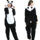 thumbnail image 1 of Pijama de una pieza con dibujos de animales de franela de panda para parejas y adultos, 1 of 1