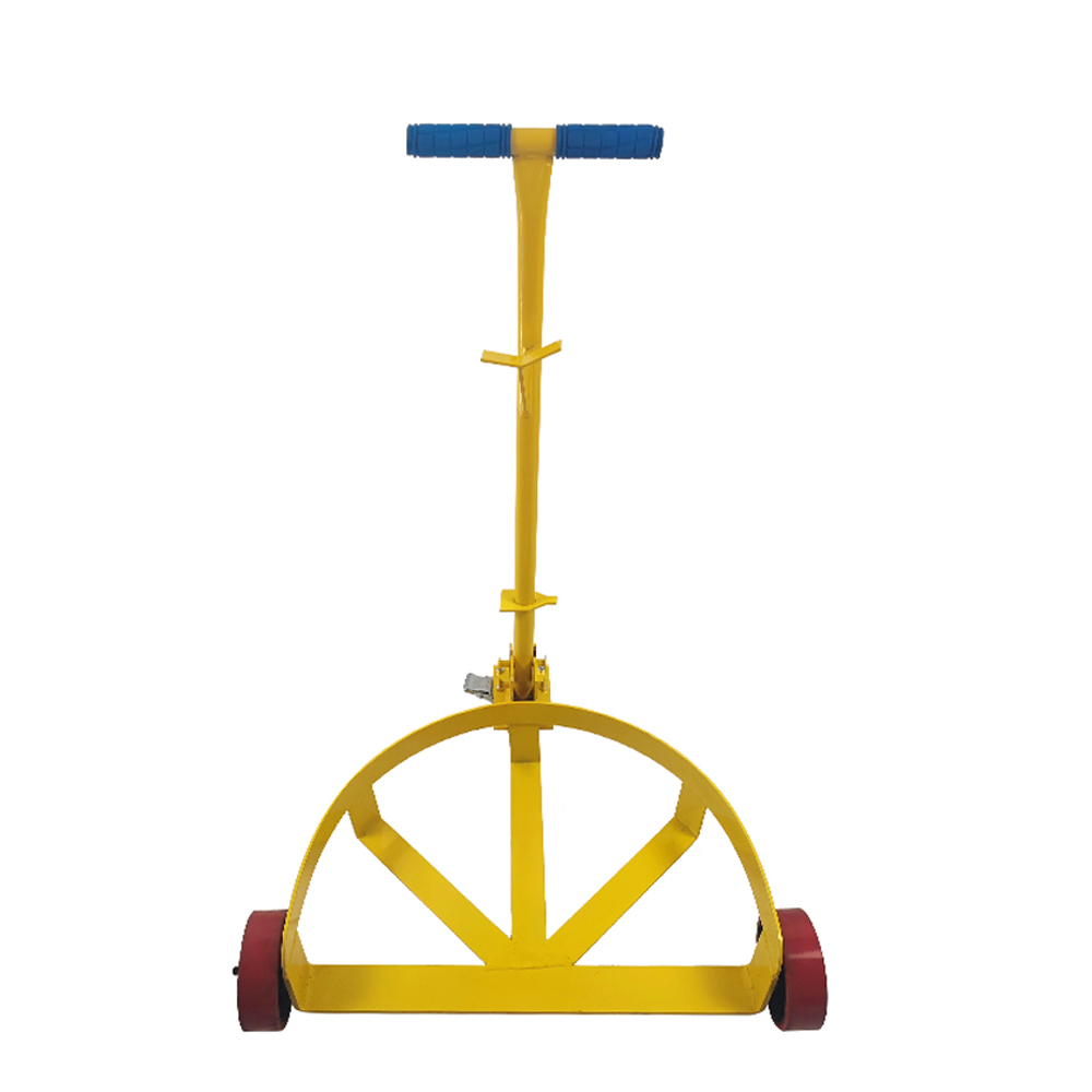 VIVISPECIAL 55 Gallon Drum Dolly Barrel Wheels Barrel Dolly, 55 Gallon Drum Cart Round Dolly