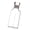500ml, variant on Glass Drinking Cup Feature Time Marks Portable Glass Mugs Health Management Glass Cup With Time Measurements