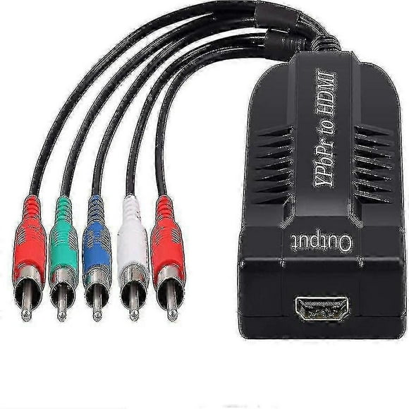 Component To Hdmi Converter Support 1080p Male Ypbpr To Hdmi Adapter R/l To Hdmi 5rca To HdmiP20211224628