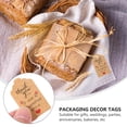 thumbnail image 2 of KAKOWELY Packaging Decor Tags 1 Set Wedding Party Hanging Gift Pendants Wedding Theme Gift Box Labels1.97"X1.18"X0.02", 2 of 4