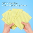 thumbnail image 4 of EcoNesxp 4x6 Lined Notepad Yellow, 4 of 5